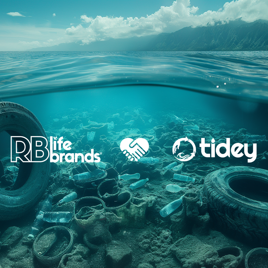 RB Life Brands Wipes Up Pollution, Achieves Plastic Neutral Status with Tidey